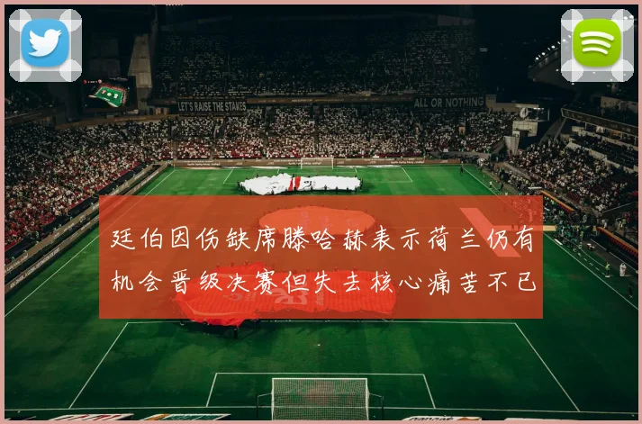 廷伯因伤缺席滕哈赫表示荷兰仍有机会晋级决赛但失去核心痛苦不已
